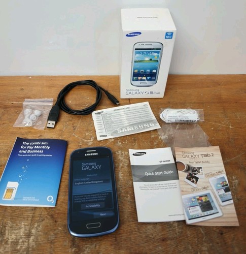 Samsung galaxy mini blue - samsung, s3