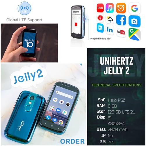 Lte unihertz jelly - 2, mini