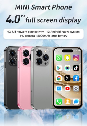 Mini smartphone lte android - mini,