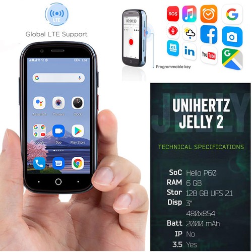 Lte unihertz jelly - unihertz, mini