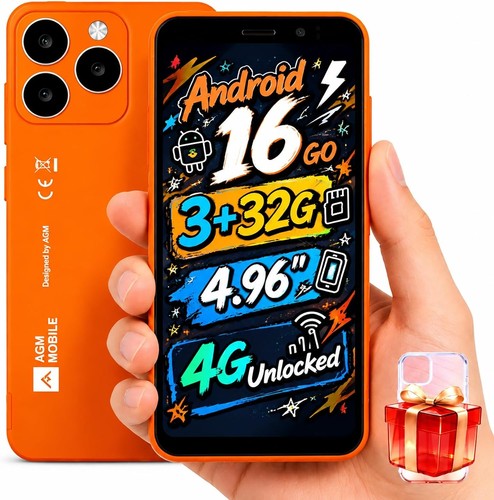 Agm note unlocked mini - agm, 4g